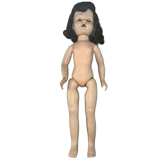 Vintage Walker Doll FairyLand Toy Prod. Composition Sleepy Eye in pink outfit - Picture 9 of 16